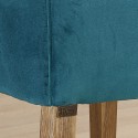 Fauteuil de table ALIX, velours