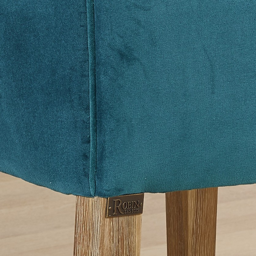 Fauteuil de table ALIX, velours