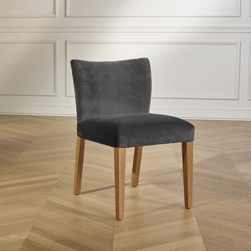 CHAISE APOLINAIRE ROSE PIVOINE