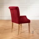 Fauteuil de table ALIX, velours