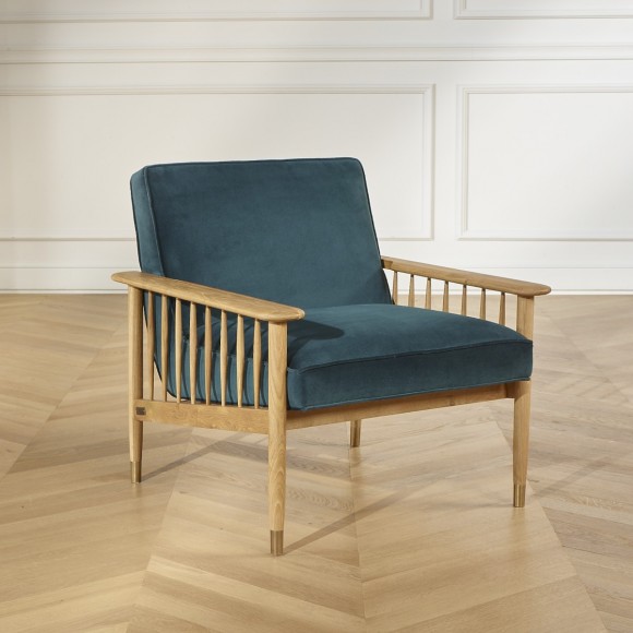 Albertine Bleu Paon Albertine Bleu Paon