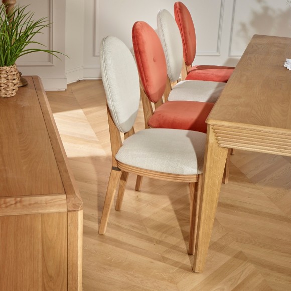 Table salle à manger contemporaine Taylor fabriqué par robin des bois