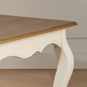 Ceinture de table blanche louis xv Lourdes fabriqué par robin des bois