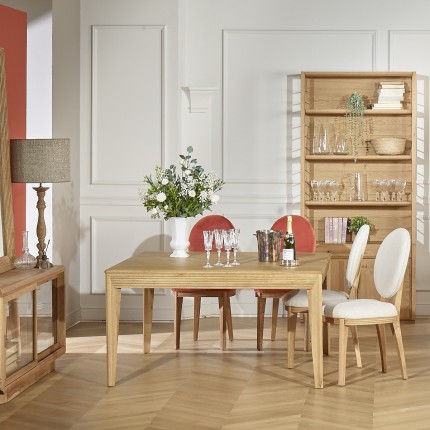 Table salle à manger carrée Taylor fabriqué par robin des bois