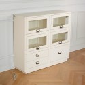 Meuble de rangement vitré avec tiroirs, CARGO