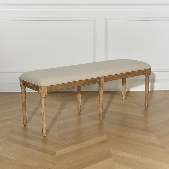 Banc bout de lit, 130 cm, STEPHEN