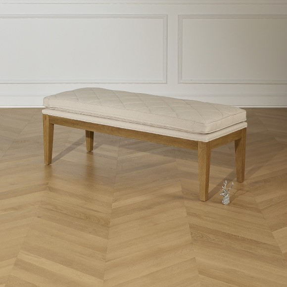 Banc bout de lit, 131 cm, IRVINE Banc bout de lit, 131 cm, IRVINE