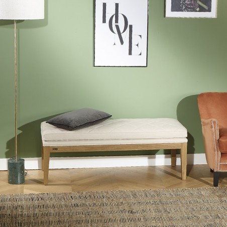 Banc bout de lit, 131 cm, IRVINE