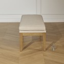 Banc bout de lit, 131 cm, IRVINE
