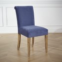 Chaise velours Alix