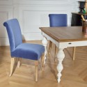 Chaise velours Alix