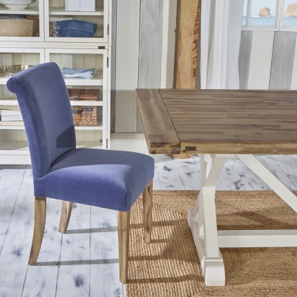 Chaise velours Alix