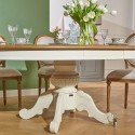 Table 10 personnes shabby chic robin des bois