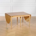 Table extensible scandinave en bois NATHALIE