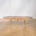 Table extensible scandinave en bois NATHALIE