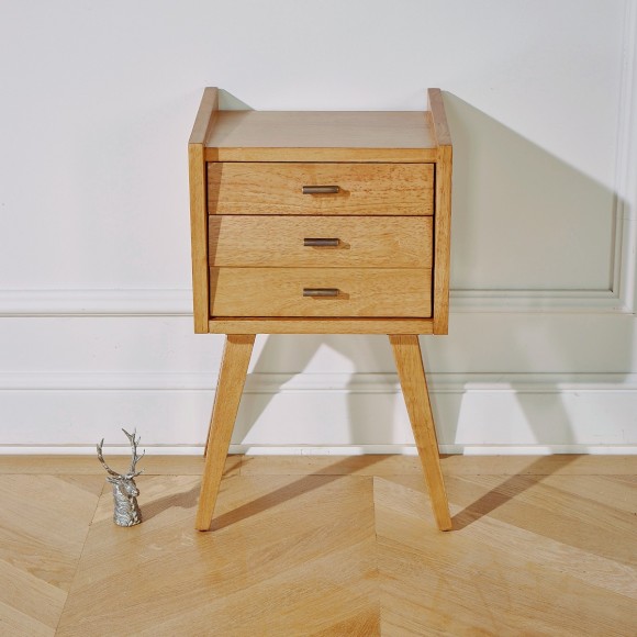 Chevet scandinave NICOLAS en bois 