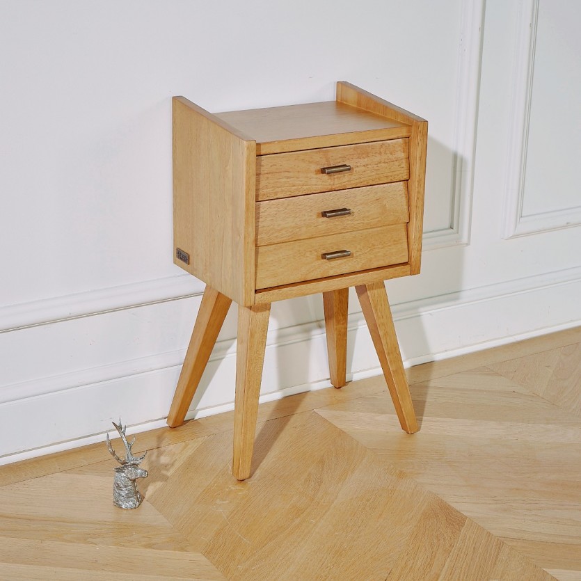 Chevet scandinave NICOLAS en bois 