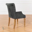 Fauteuil de table ALIX, velours