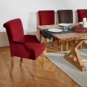 Fauteuil de table ALIX, velours