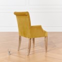 Fauteuil de table ALIX, velours