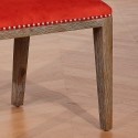 Fauteuil de table Kenza Velours