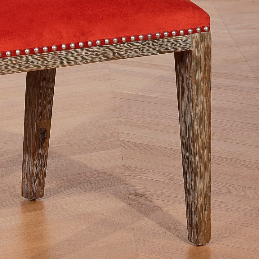 Fauteuil de table Kenza Velours