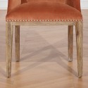 Fauteuil de table Kenza Velours