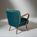 Fauteuil Vintage bleu