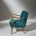 Fauteuil Vintage bleu