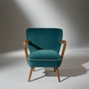 Fauteuil Vintage bleu