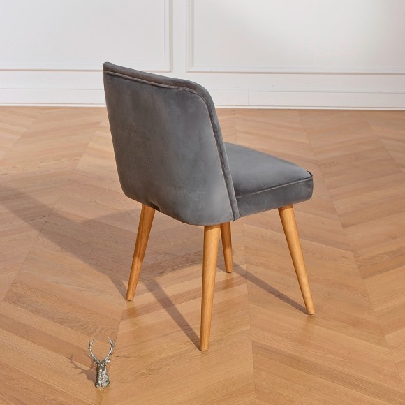 Apolline - 2 Chaises Sixty - Velours