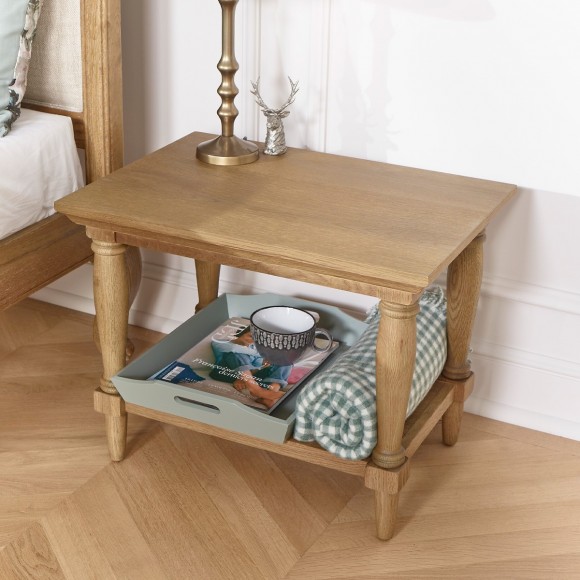 Bout de canapé bois shabby chic Bout de canapé bois shabby chic