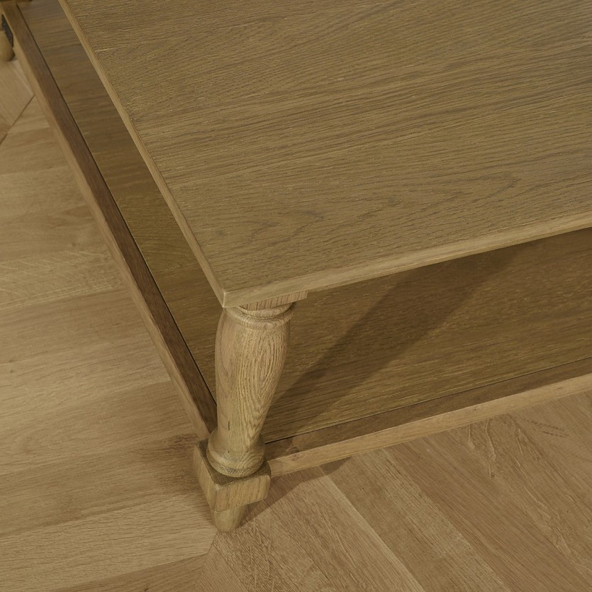 Grande table basse en chene EDINBURGH