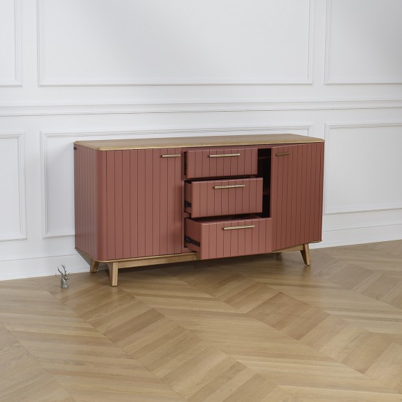 JOËL - Dining room buffet, modern style, in oak 160 cm