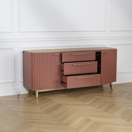 JOËL - Buffet contemporain en chêne 190 cm