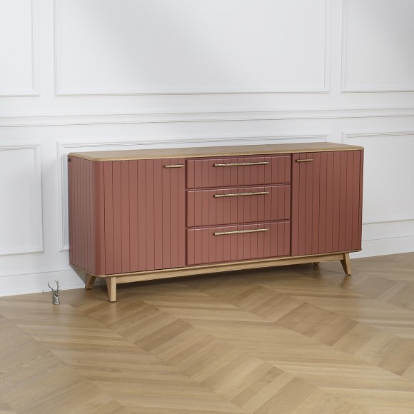 JOËL - Buffet contemporain en chêne 190 cm